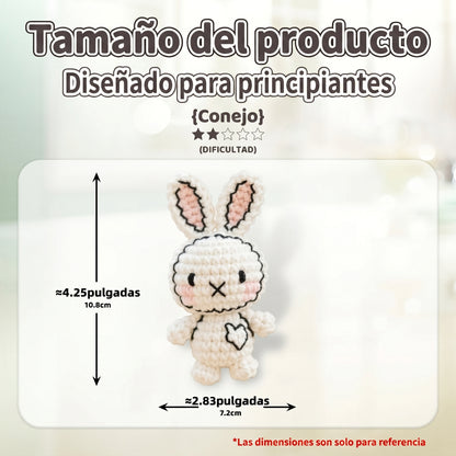 Kit Premium de Amigurumi Conejo DIY